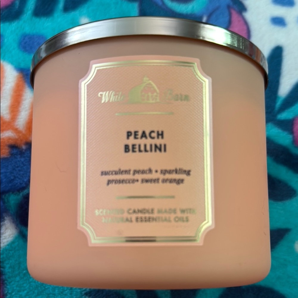 White Barn Peach Bellini Scented Candle 14.5 oz